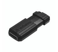 Verbatim 32GB Pinstripe Flash Drive USB Memory Stick - Black 49064