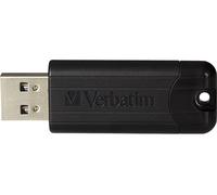 Verbatim Pinstripe Flash Drive 3.0 32GB Black - 49317