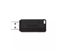 Verbatim PinStripe - USB Drive 8 GB - Black. Capacity: 8 GB Device interface: USB Type-A USB version: 2.0 Read speed: 10 MB/s Write speed: 4 MB/s. Form factor: Slide. Password protection. Weight: 8.6