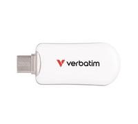 Verbatim Plectra USB-C Flash Drive 256GB White 30230