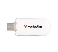 Verbatim Plectra USB-C Flash Drive 64GB White 30228