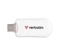 Verbatim Plectra USB-C Flash Drive 64GB White 30228
