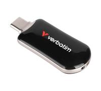 Verbatim Plectra USB-C Flash Drive Black 256 GB, 30226