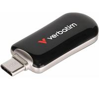 Verbatim Plectra USB-C Flash Drive Black 512GB USB 3.2, Black