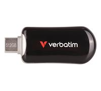 Verbatim Plectra USB-C Flash Drive Black 512GB
