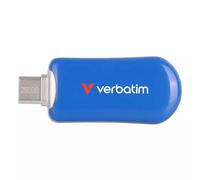 Verbatim Plectra USB-C Flash Drive Blue 256GB