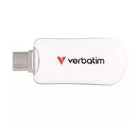 Verbatim Plectra USB-C Flash Drive White 256GB