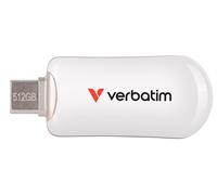 Verbatim Plectra USB-C Flash Drive White 512GB