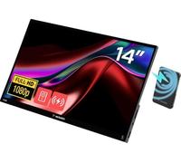 Verbatim 14" Portable IPS FullHD Touchscreen Monitor with Power Bank