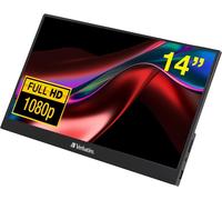 Verbatim PMT-14 Portable Touchscreen Monitor 14 Inch FHD 1080P 49591