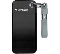 Verbatim Pocket SSD USB 3.2 Gen 2 1TB Black/Grey