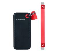 Verbatim Pocket SSD USB 3.2 Gen 2 256GB Black/Red