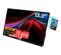 Verbatim Portable Touchscreen Monitor 13.3" WUXGA Resolution & Wireless Power Supply