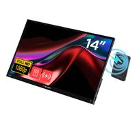 Verbatim Portable Touchscreen Monitor Light 14" Full HD 1080p & Wireless Power Supply