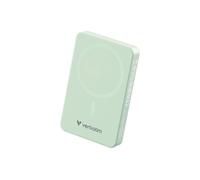 Verbatim Power Bank 10000mAh Green Wireless Charging Quick Charge 3.0 Portable 35W