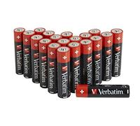 VERBATIM Premium AA alkaline batteries - 1.5V - AA-LR6 mignon - mignon-batteries AA - batteries for MP3-player, camera, remote control, shaver & more - Premium alkaline battery - 20 pcs
