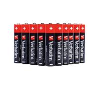 Verbatim AA Alkaline Batteries 49505 - Premium 1.5V AA-LR6 - 24 Pack