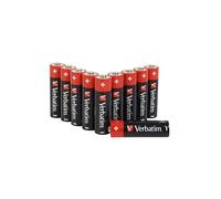 Verbatim AA Batteries LR6 (49875) - Alkaline Hangcard Pack of 10