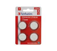Verbatim 49535 LITHIUM BATTERY CR2450 3V 4 49535
