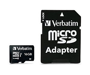 Verbatim Premium MicroSDHC Card 16 GB Class 10