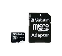 Verbatim Premium 44082 Class 10 MicroSDHC Card 16GB - Black