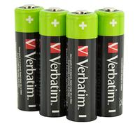 Verbatim AA Rechargeable Batteries 4 Pack