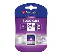 Verbatim SD SDXC Memory Card exFAT File System Class 10 - 44024