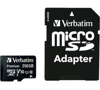 VERBATIM Premium Standard Performance Class 10 microSDXC Memory Card - 256 GB
