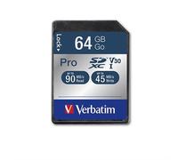 Verbatim Pro 64 GB SDXC UHS Class 10