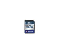 Verbatim Pro. Capacity: 32 GB, Flash card type: SDHC, Flash memory class: Cla...