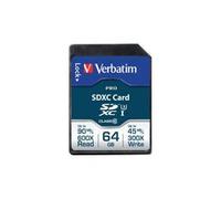 Verbatim Pro 64GB SDXC UHS Class 10 memory card