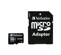 Verbatim Pro U3 (32GB) Micro SDHC Card with Adaptor - 47041