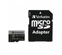 Verbatim Pro U3 512GB Micro SDXC Card