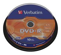 Verbatim DVD-R Matt Silver 4.7 GB 10 pc(s)