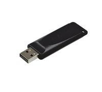 Verbatim Slider - USB Drive 32 GB - Black. Capacity: 32 GB Device interface: USB Type-A USB version: 2.0 Read speed: 10 MB/s Write speed: 4 MB/s. Form factor: Slide. Weight: 8 g. Product colour: Black