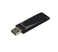 Verbatim USB Flash Drive Store 'n' Go Slider 98698 64GB USB 2.0 Type-A Black