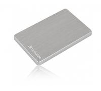 Verbatim Store 'n' Go ALU Slim Portable Hard Drive USB 3.2 1TB Silver 53663