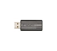 Verbatim 49071 128GB Pinstripe USB 2.0 Flash Drive 49071