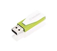 Verbatim Store 'n' Go Swivel USB Flash Drive 32 GB - USB 2.0 - USB memory stick - for laptop notebook ultrabook TV car stereo - USB 2.0 stick - with swivel cap - eucalyptus green