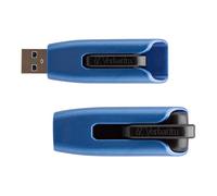 Verbatim Store 'n' Go V3 Max 128GB USB 3.0 (3.1 Gen 1) USB Type-A connector Black, Blue USB flash drive