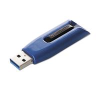 VERBATIM Store 'n' Go V3 MAX USB-Stick - USB-3.2 Gen 1-32GB - memorystick with sliding-mechanism - SuperSpeed-interface - external storage for laptop notebook & co - blue/black