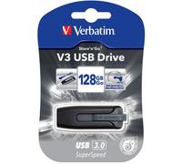 Verbatim Store n Go V3 USB 3.0 Flash Drive 128GB Black 49189