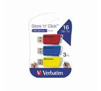 Verbatim Stre/Click USB 16GB PK3