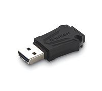 Verbatim ToughMax USB flash drive 16 GB I USB 2.0 I extremely robust USB memory stick I for laptop notebook ultrabook TV car stereo I USB 2.0 stick I data-stick with high durability I black