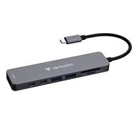 Verbatim USB-C Essentials Multiport Hub 7 ports: HDMI. USB-C. USB-C 3.
