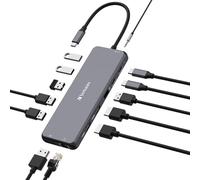 Verbatim CMH-13 USB Type-C 10000 Mbit/s Silver