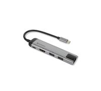 Verbatim Usb-c Multiport Hub Laptop Dock in Silver Verbatim Silver