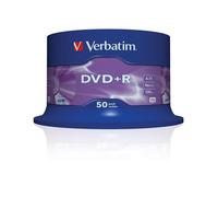 Verbatim VB-DPR47S3A. Native capacity: 4.7 GB Type: DVD+R Quantity per pack: 50 pc(s). Package type: Spindle. DVD write speed: 16x