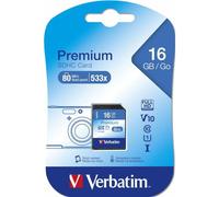 Verbatim VB-SDHC10-16G Memory Card (SDHC, Class 10)