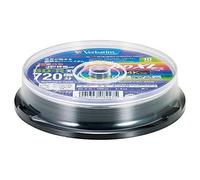 Verbatim VBR520YP10SV2 Verbatim Single Recording Blu-ray Disc BD-R XL 100GB 10 Sheets White Printer Blue, 3 Layers on One Side, 2-4x Speed